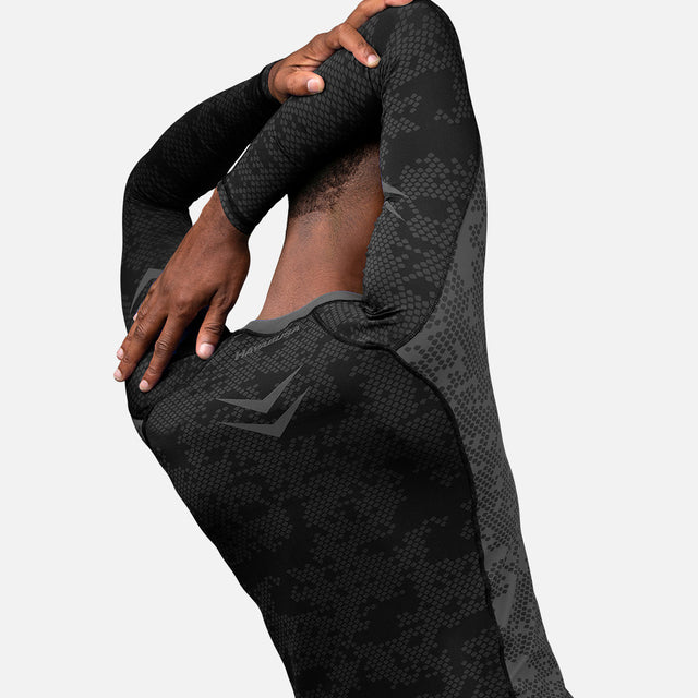 Rashguard Hayabusa Ranked Maniche Lunghe – Nero