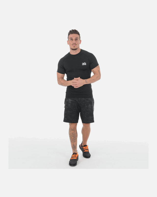 Rashguard Phantom Athletics Tactic Manches Courtes – Noir