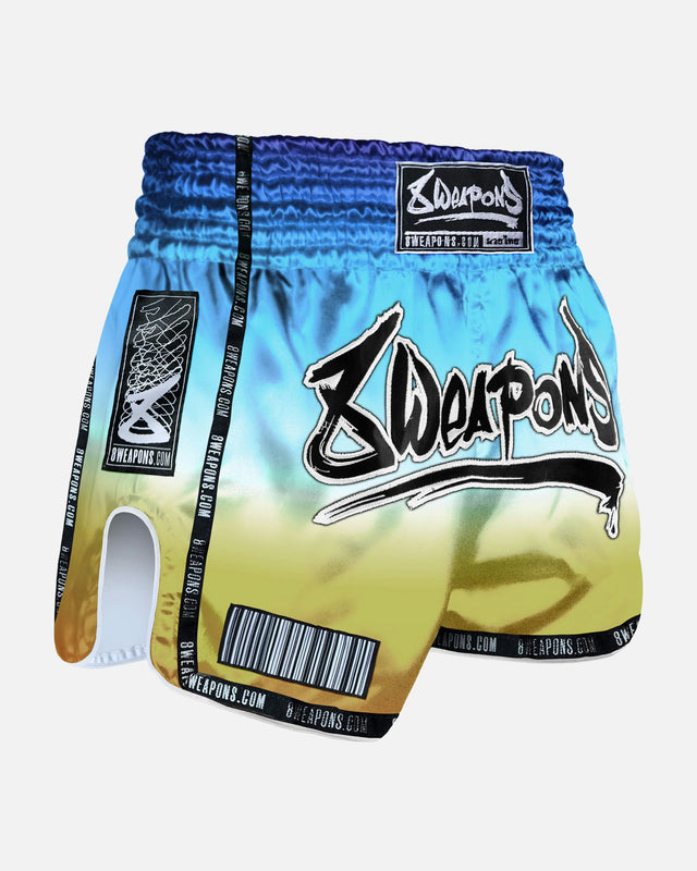 8 WEAPONS Muay Thai shorts Vivo - Sunrise