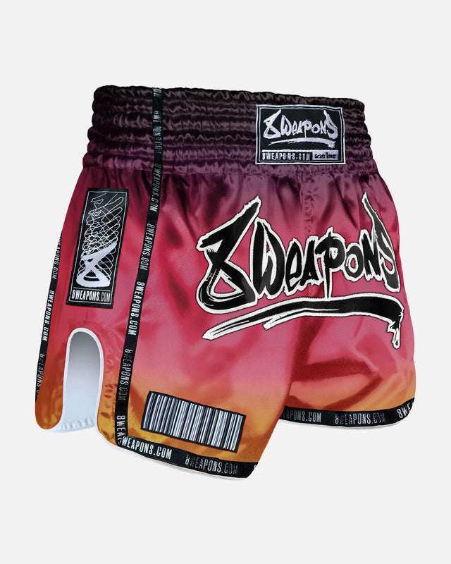 8 WEAPONS Muay Thai shorts Vivo Sunsphere - Multifarvet