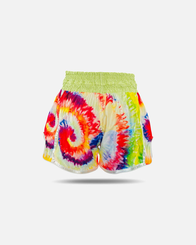 Booster Muay-Thai-Shorts TBT Swirl – Gelb