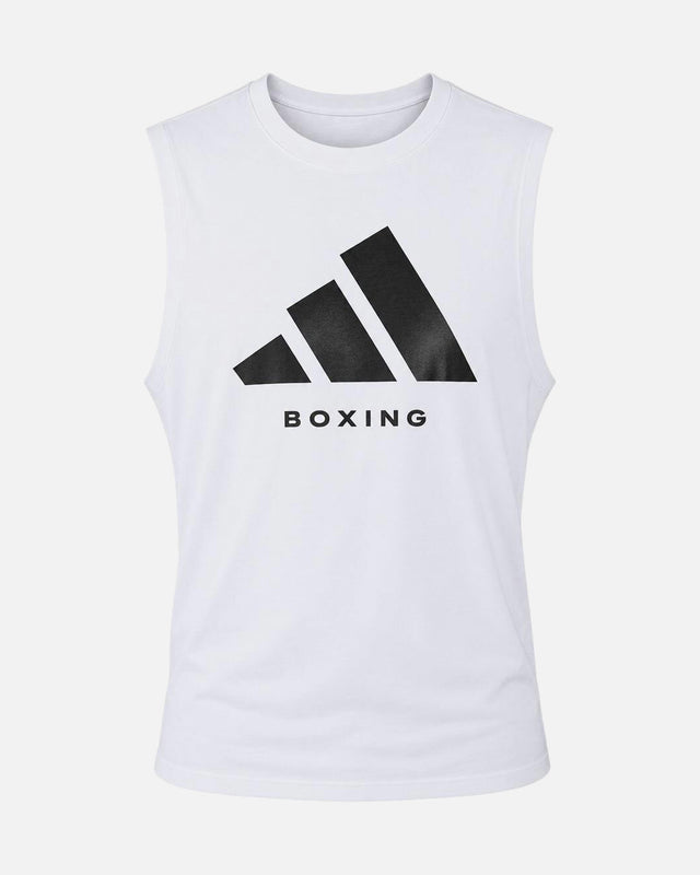 Maiou Adidas Community Boxing – Alb