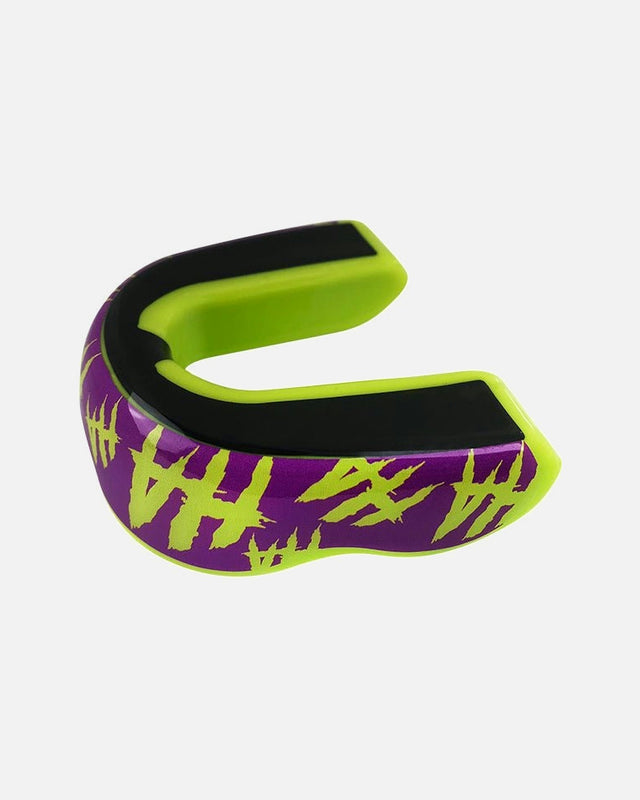Protège-dents Damage Control Extreme Impact Series HaHaHa – Jaune/Violet