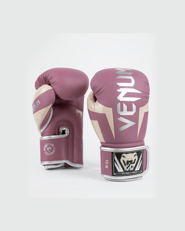Venum Boxhandschuhe x Kaz – Dunkelorchidee/Silber