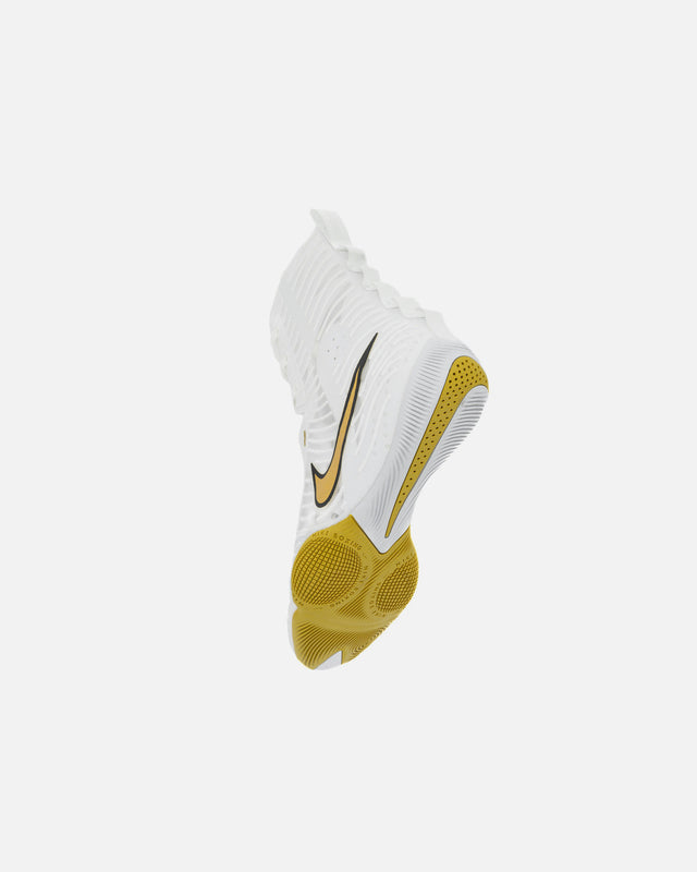 Botas de boxe Nike HyperKO 3 – Branco/Ouro