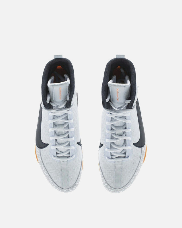 Boxerské boty Nike Machomai 3 SE – Stříbrné/Oranžové