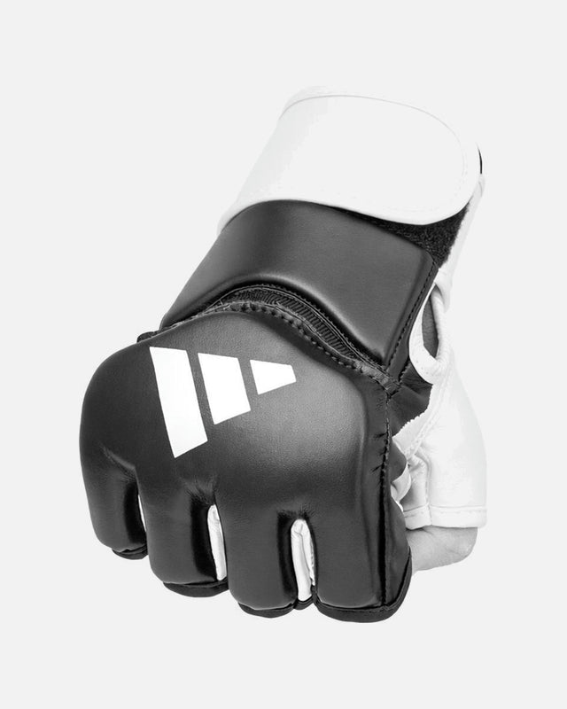 Adidas MMA grappling-handsker Traditional - Sort/Hvid