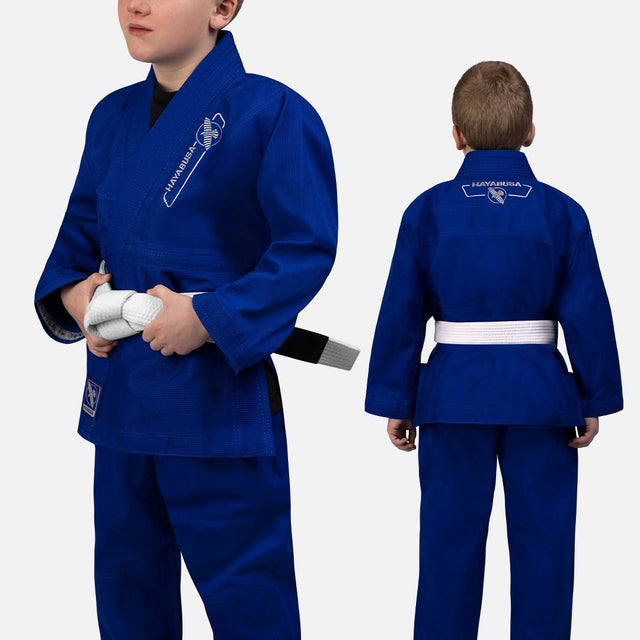 Hayabusa BJJ-gi Essential för barn – Blå