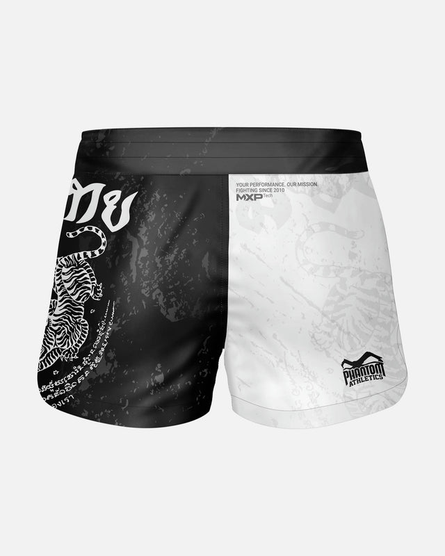 Phantom Athletics Muay Thai Shorts Fusion - Black/White