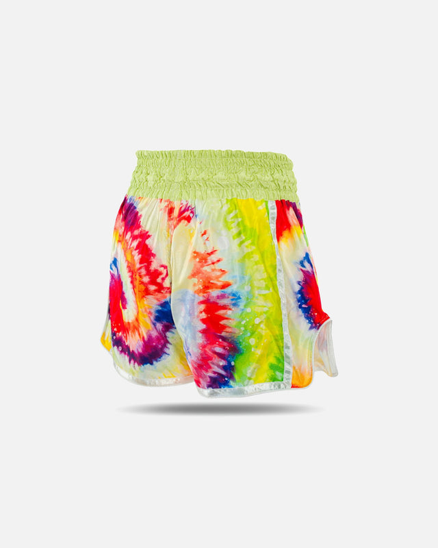 Booster Muay-Thai-Shorts TBT Swirl – Gelb