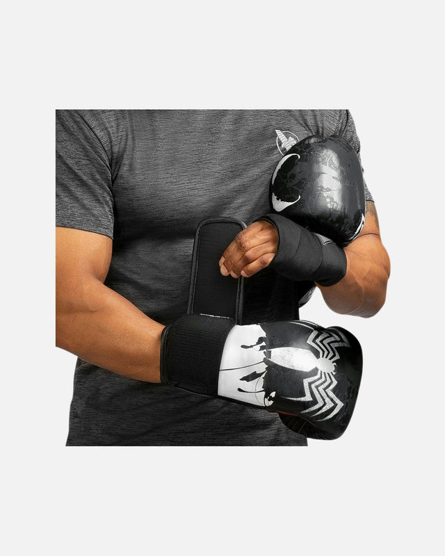 Mănuși de box Hayabusa x Marvel Venom – Negru/Alb