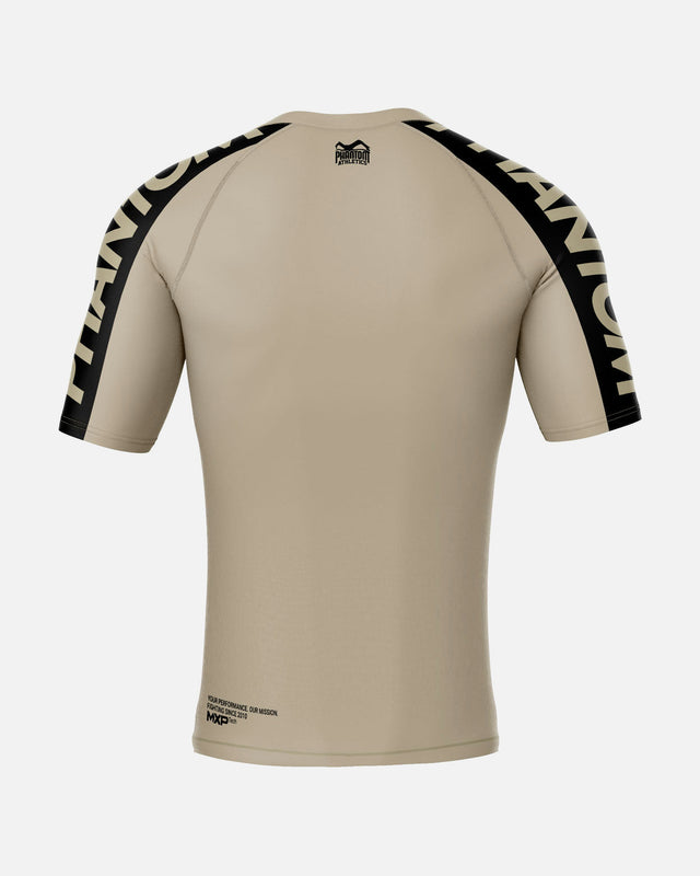 Rashguard Phantom Athletics EVO Apex manches courtes – Sable