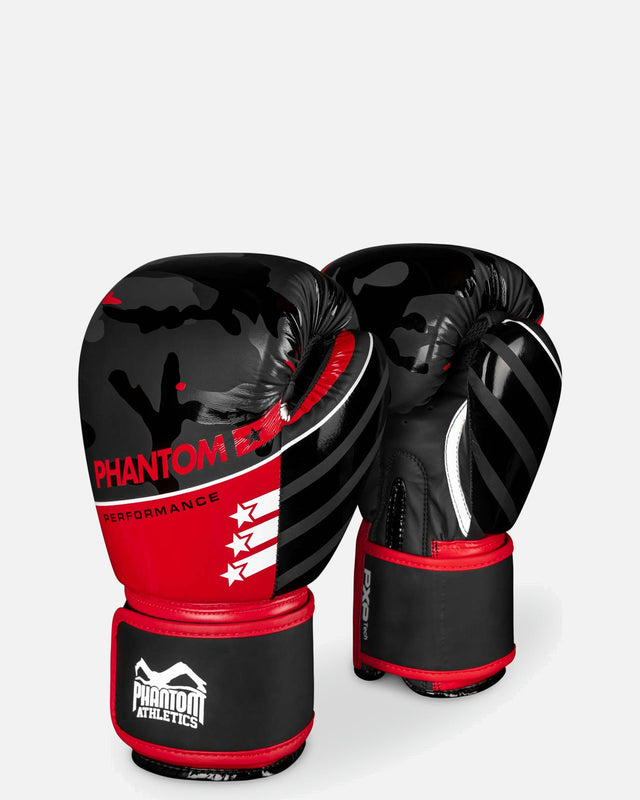 Guantoni da boxe Phantom Athletics Raider – Rosso/Nero