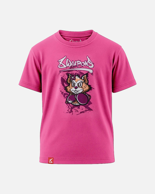 T-shirt enfant 8 WEAPONS – Rose
