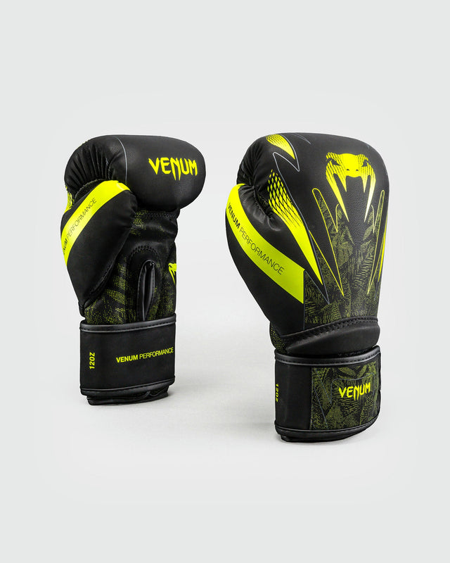 Mănuși de box Venum Impact Amazonia Reborn – Negru/Verde