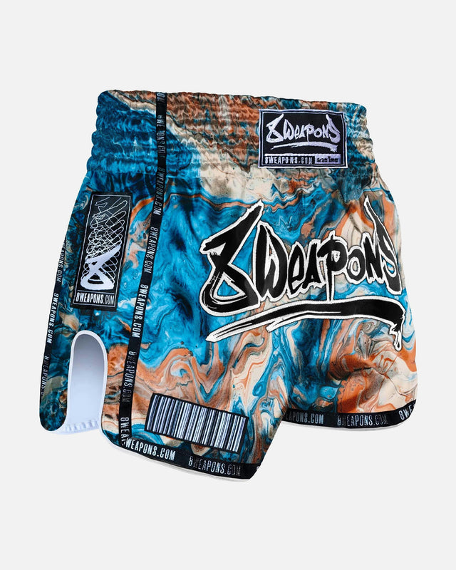 Pantaloncini Muay Thai 8 WEAPONS Vivo Vertigo – Multicolore