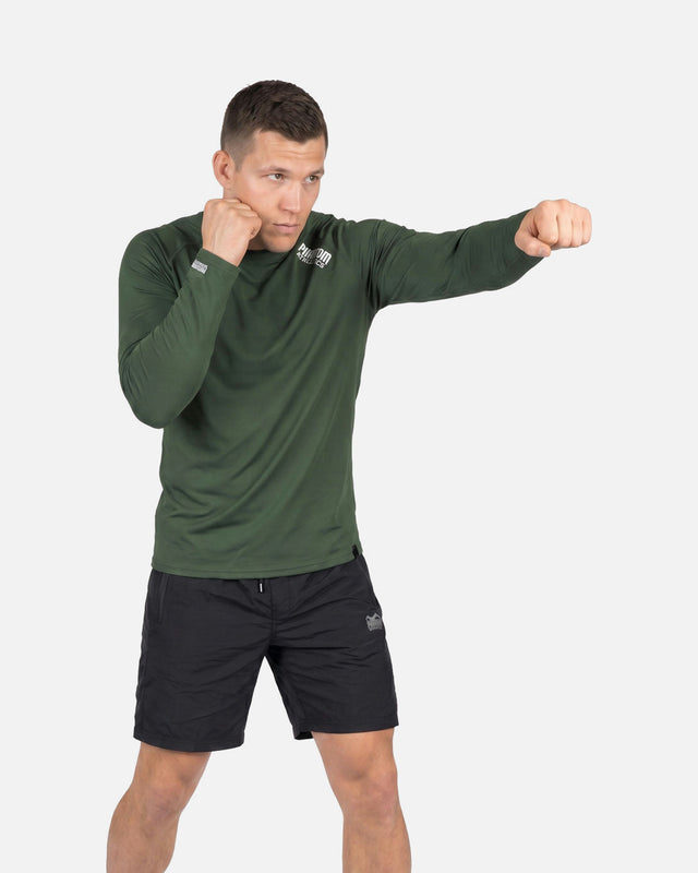 Tricou de antrenament Phantom Athletics Tactic Mâneci Lungi - Verde