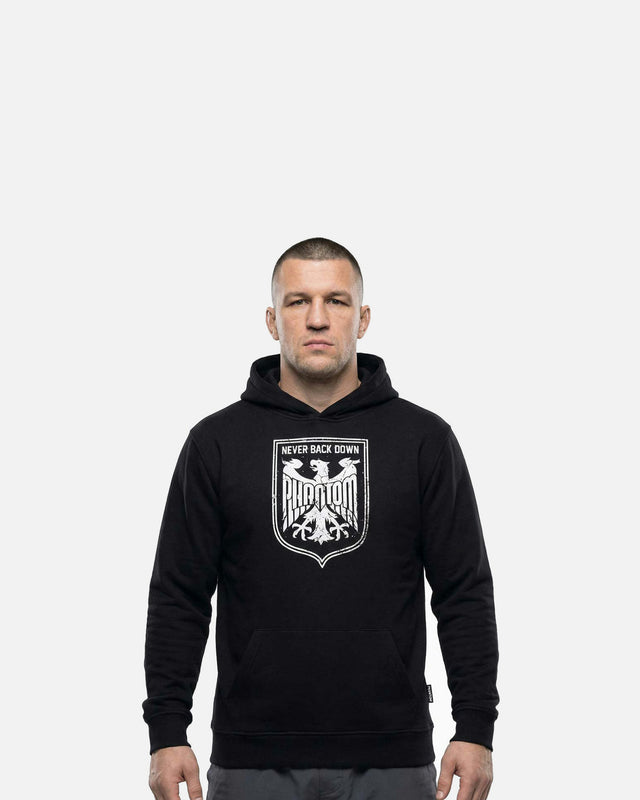Phantom Athletics Hoodie Germany – Černá/Bílá