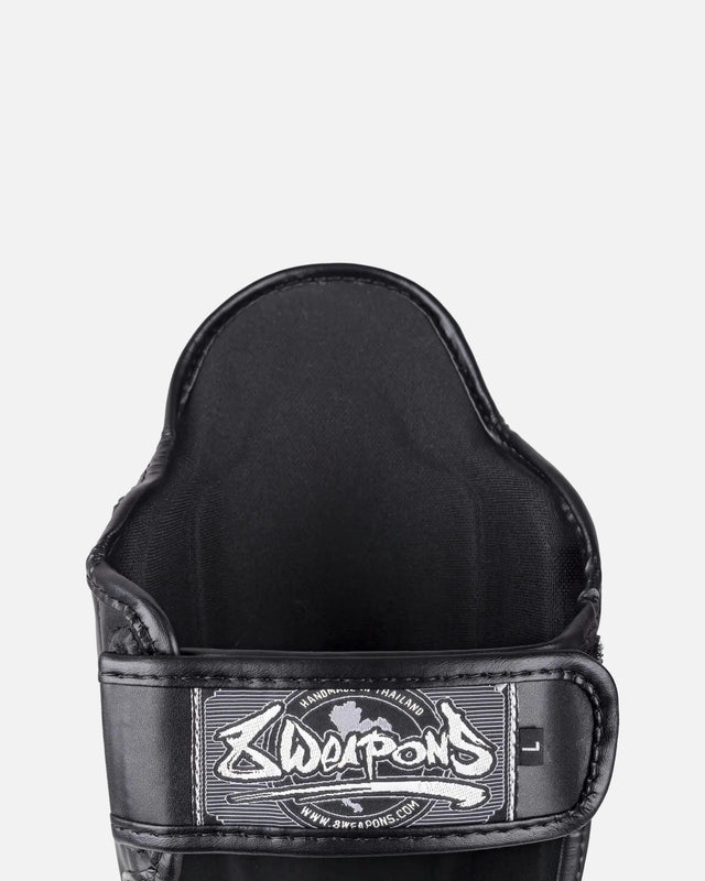 8 WEAPONS Benskydd BIG 8 Premium Shin Guards – Svart