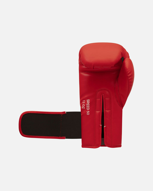 Adidas Boxhandschuhe Speed 50 – Rot/Silber