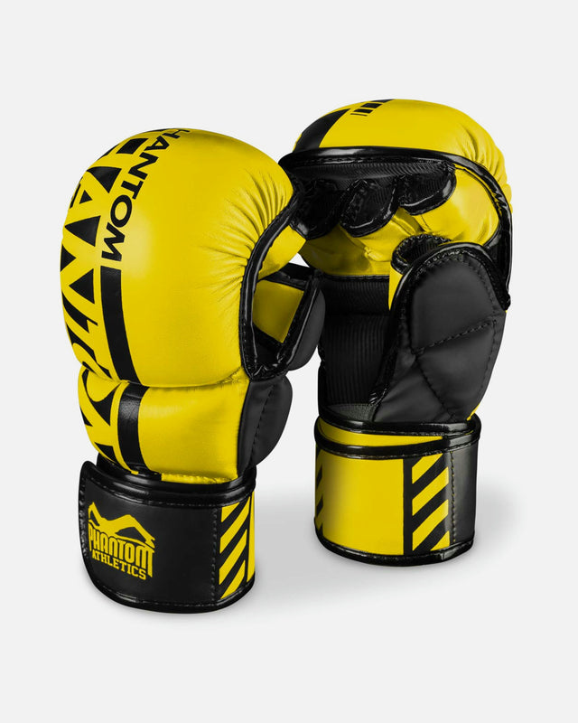 MMA rukavice Phantom Athletics APEX – Neonově žluté