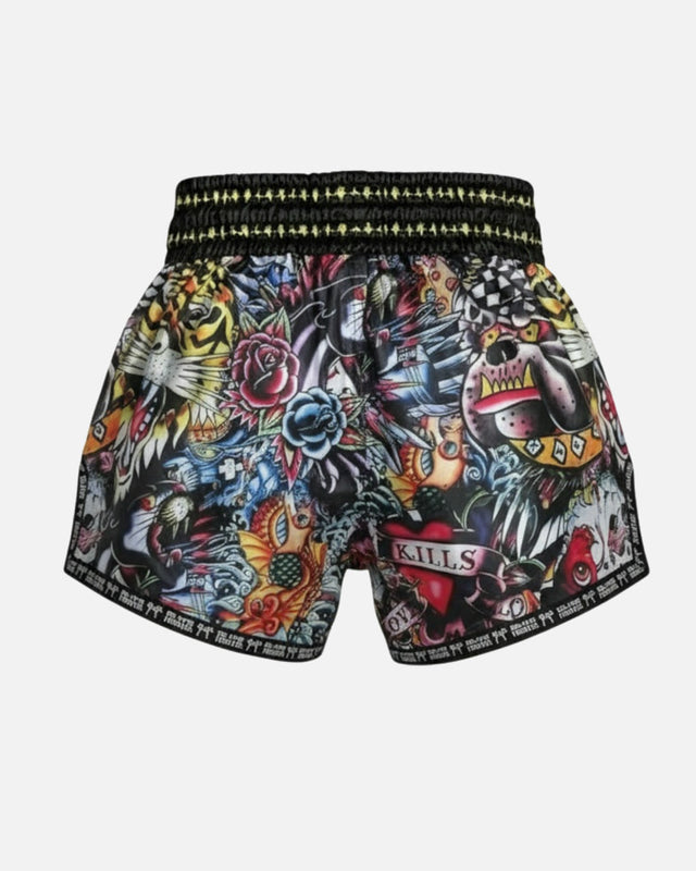 Blegend Muay Thai shorts Legend - Sort