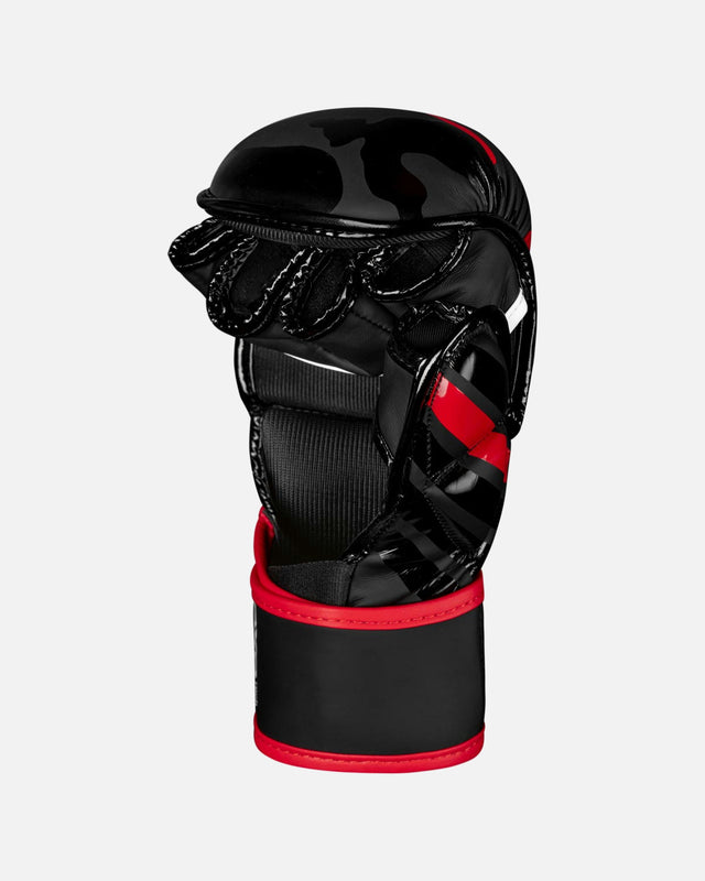 Phantom Athletics MMA-Handschuhe Raider – Rot/Schwarz Camo