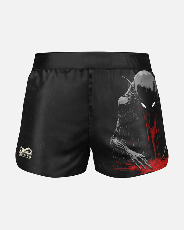 Shorts de MMA Phantom Athletics Fusion-R Nightmare – Noir/Rouge