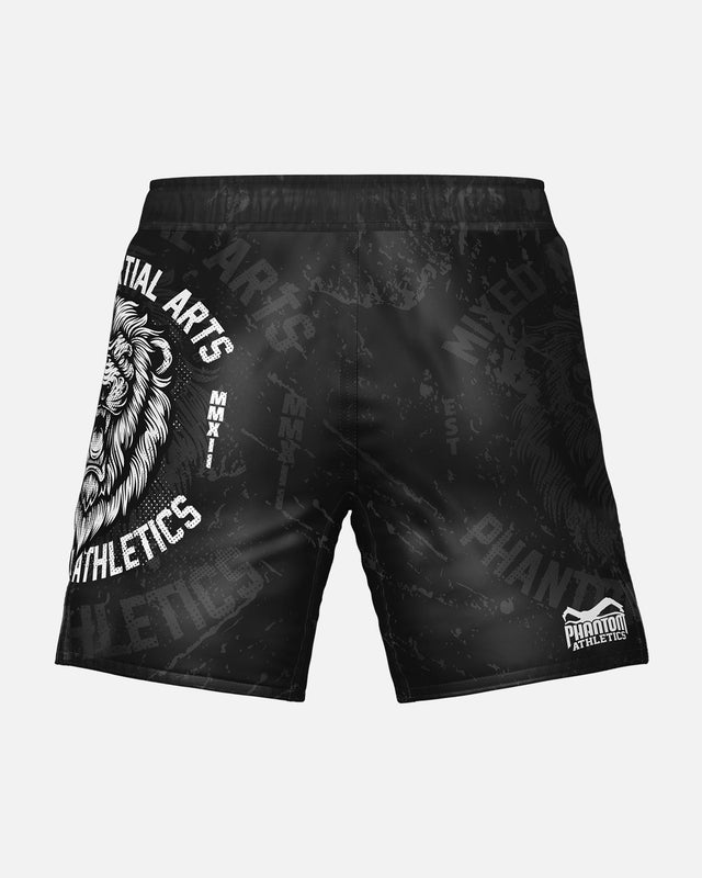 Pantaloncini MMA Phantom Athletics EVO Lionheart – Nero/Rosso