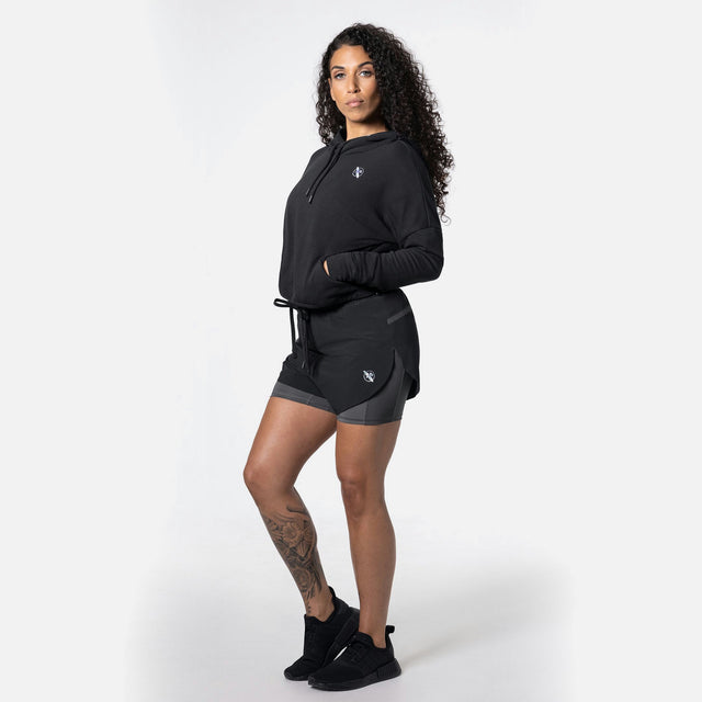 Sudadera Hayabusa Cozy Fleece Mujer - Negro