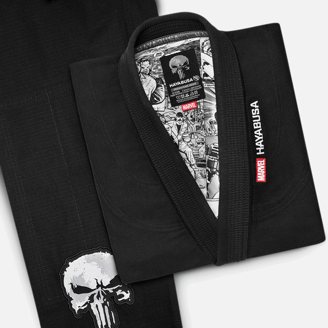 Marvel BJJ Gi The Punisher – Schwarz
