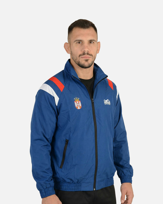 Giacca da allenamento Phantom Athletics DMC Team Serbia – Blu/Rosso/Bianco