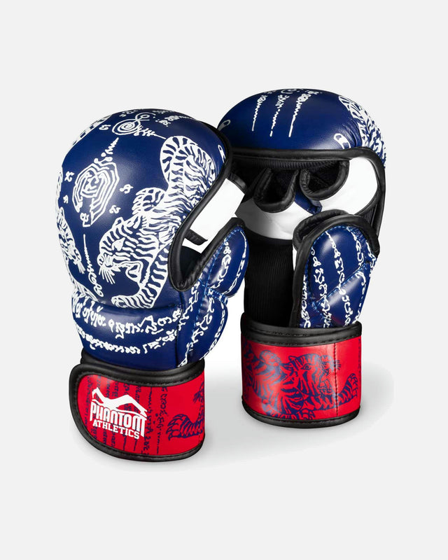 Luvas de sparring MMA Phantom Athletics Muay Thai – Azul