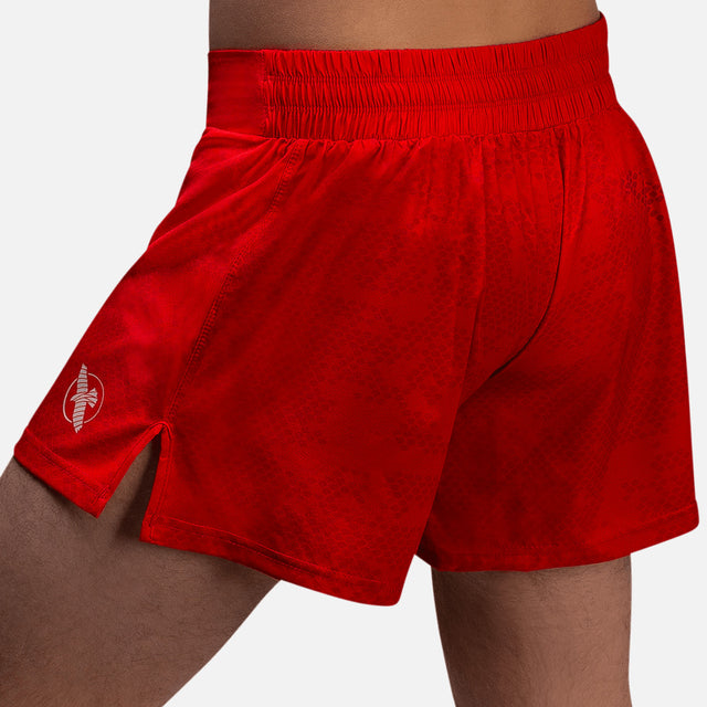 Pantaloncini Muay Thai Hayabusa Arrow – Rosso