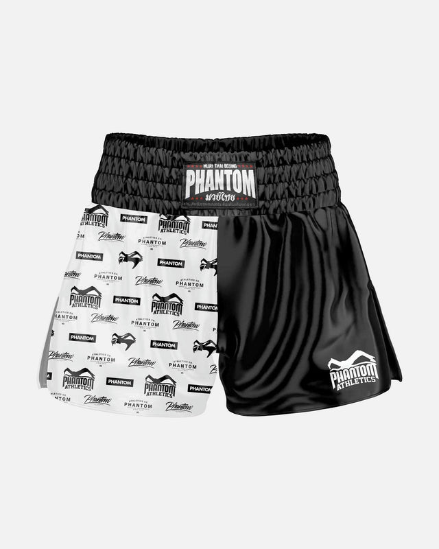 Phantom Athletics Muay Thai shorts Legend - Sort/Hvid