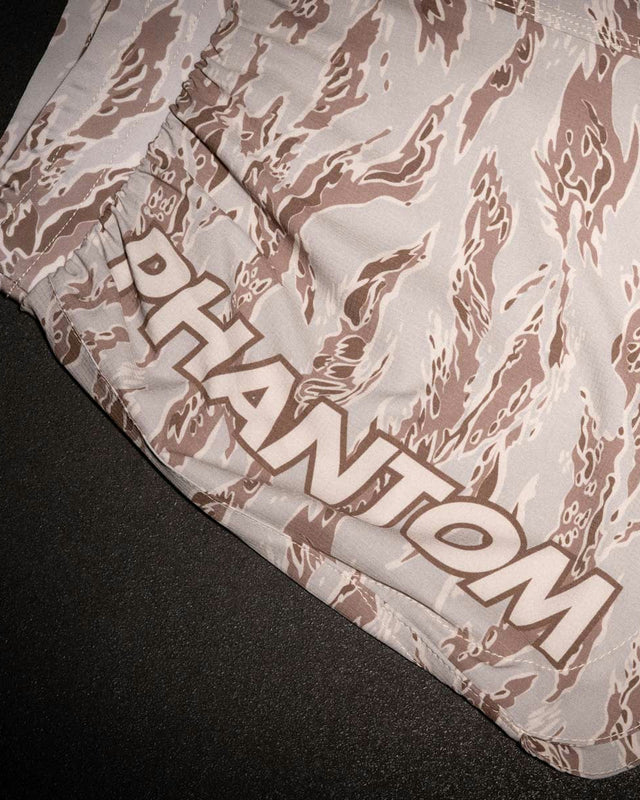 Shorts de MMA Phantom Athletics Fusion-R MGS – Désert Tiger