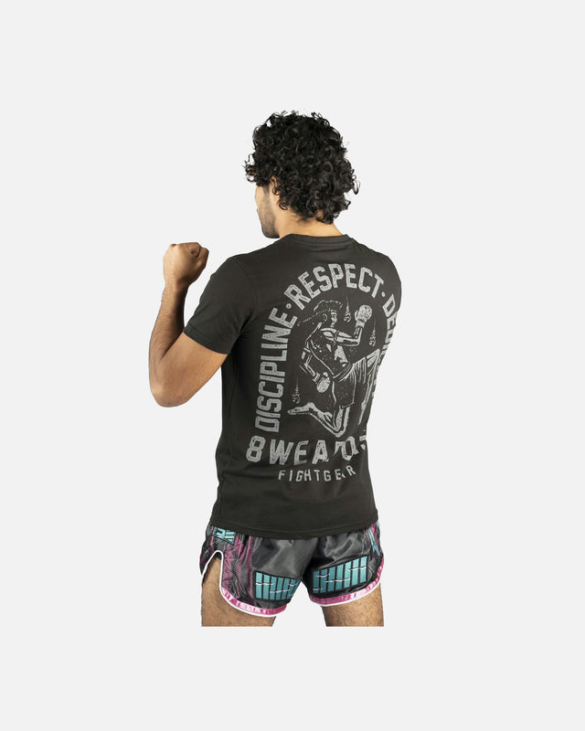 8 WEAPONS T-shirt Tombstone – Sort