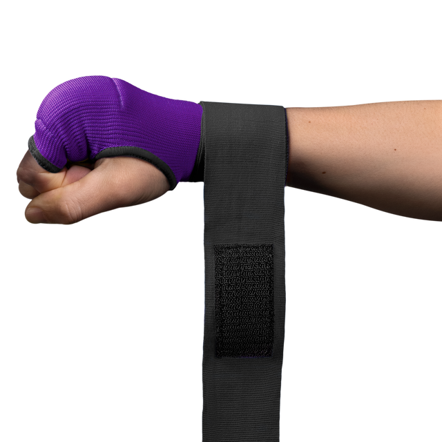 Sous-gants Hayabusa Quick Gel – Violet/Noir