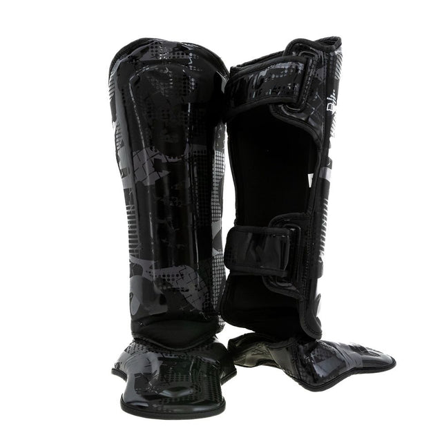 Caneleiras King Pro Boxing Shogun – Preto/Preto