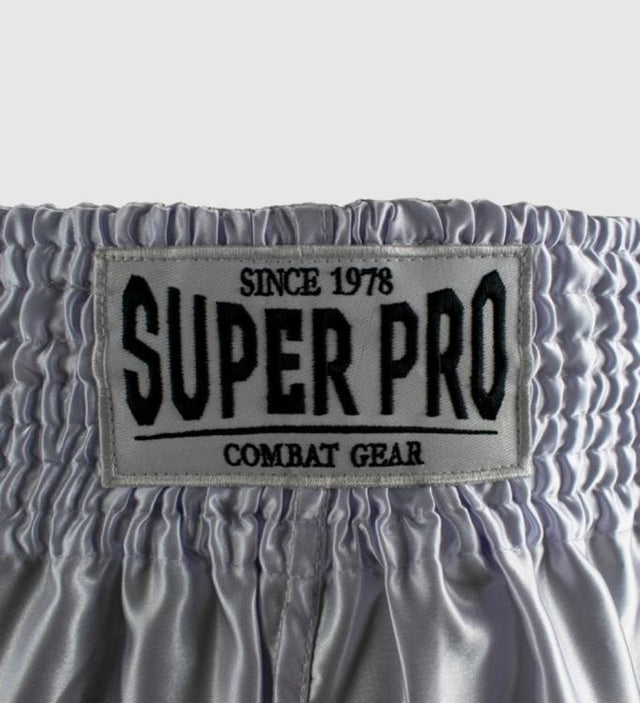 Super Pro Kickboxing shorts Brave - Hvid/Sort - Shorts