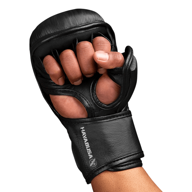 MMA sparingové rukavice Hayabusa T3 Hybrid – Černé