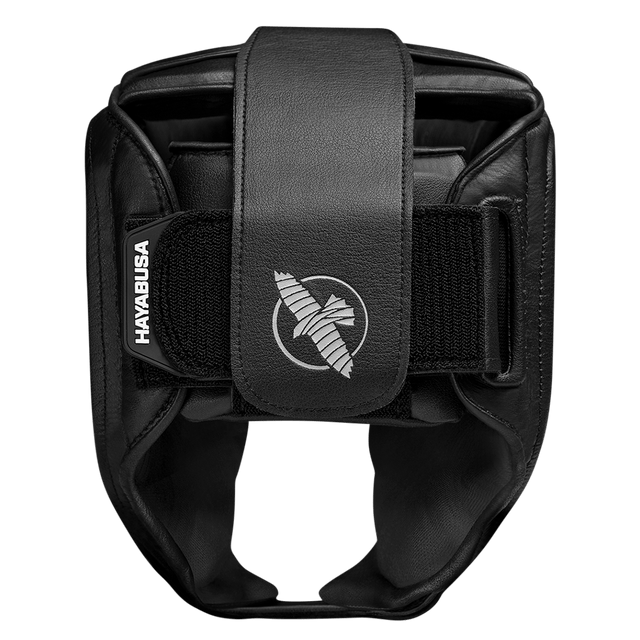 Capacete de boxe Hayabusa T3 com proteção das maçãs do rosto – Preto