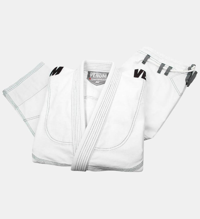 Kimono de BJJ Venum Contender Evo – Blanco