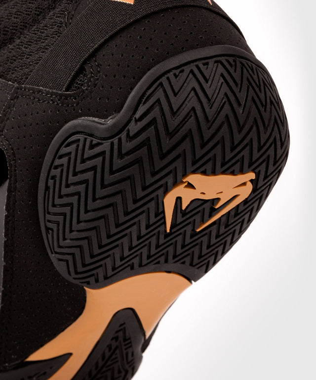 Botas de boxeo Venum Elite – Negro/Bronce – Botas de boxeo