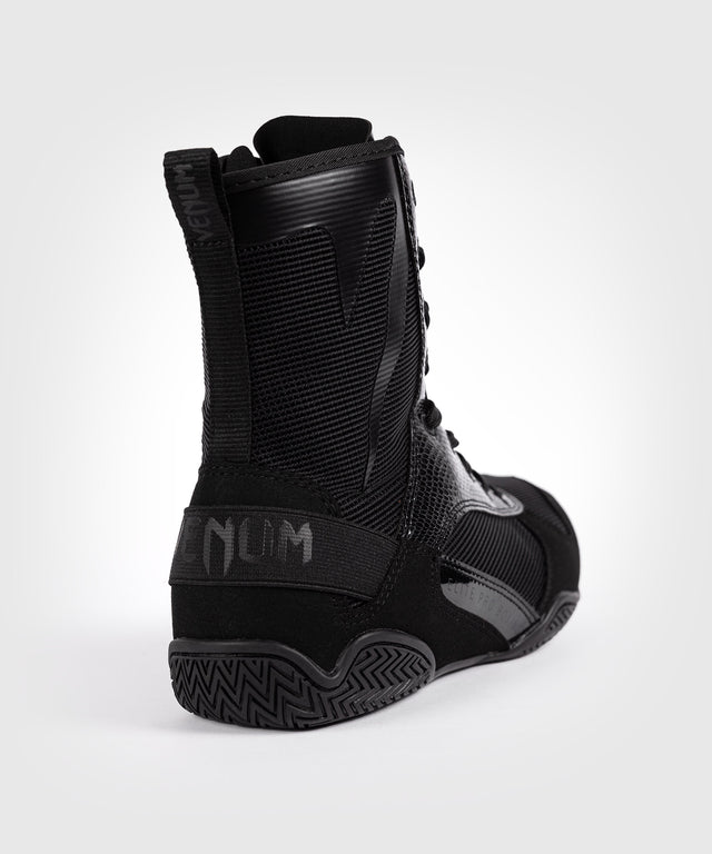 Venum Elite Boxschuhe – Schwarz