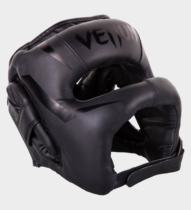 Casque de boxe Venum Elite Iron – Noir – Casques de boxe