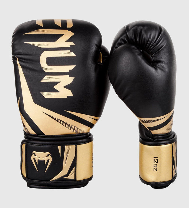 Venum Boksehandsker Challenger 3.0 - Sort/Guld - Boksehandsker