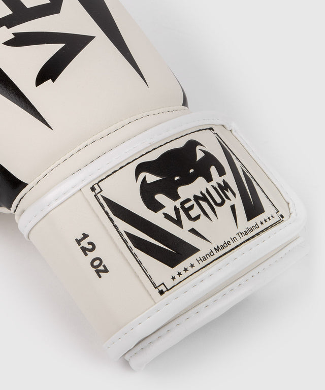 Gants de boxe Venum Elite – Blanc/Noir – Gants de boxe