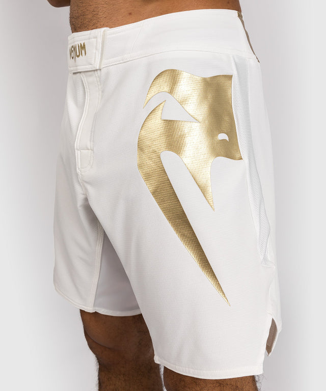 Venum MMA Shorts Light 5.0 - Hvid/Guld - Shorts