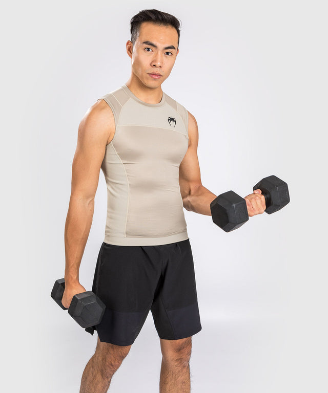 Rashguard Venum G-Fit Air Sem Mangas – Areia